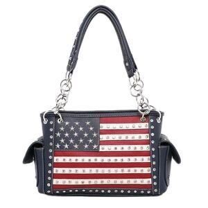Patriotic American Flag Concealed Carry Purse CCW Studded America 250 Bag USA